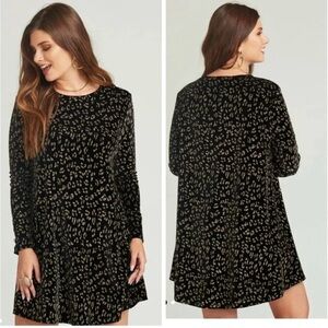 Show Me Your Mumu Toby Glitter Cheetah Dress